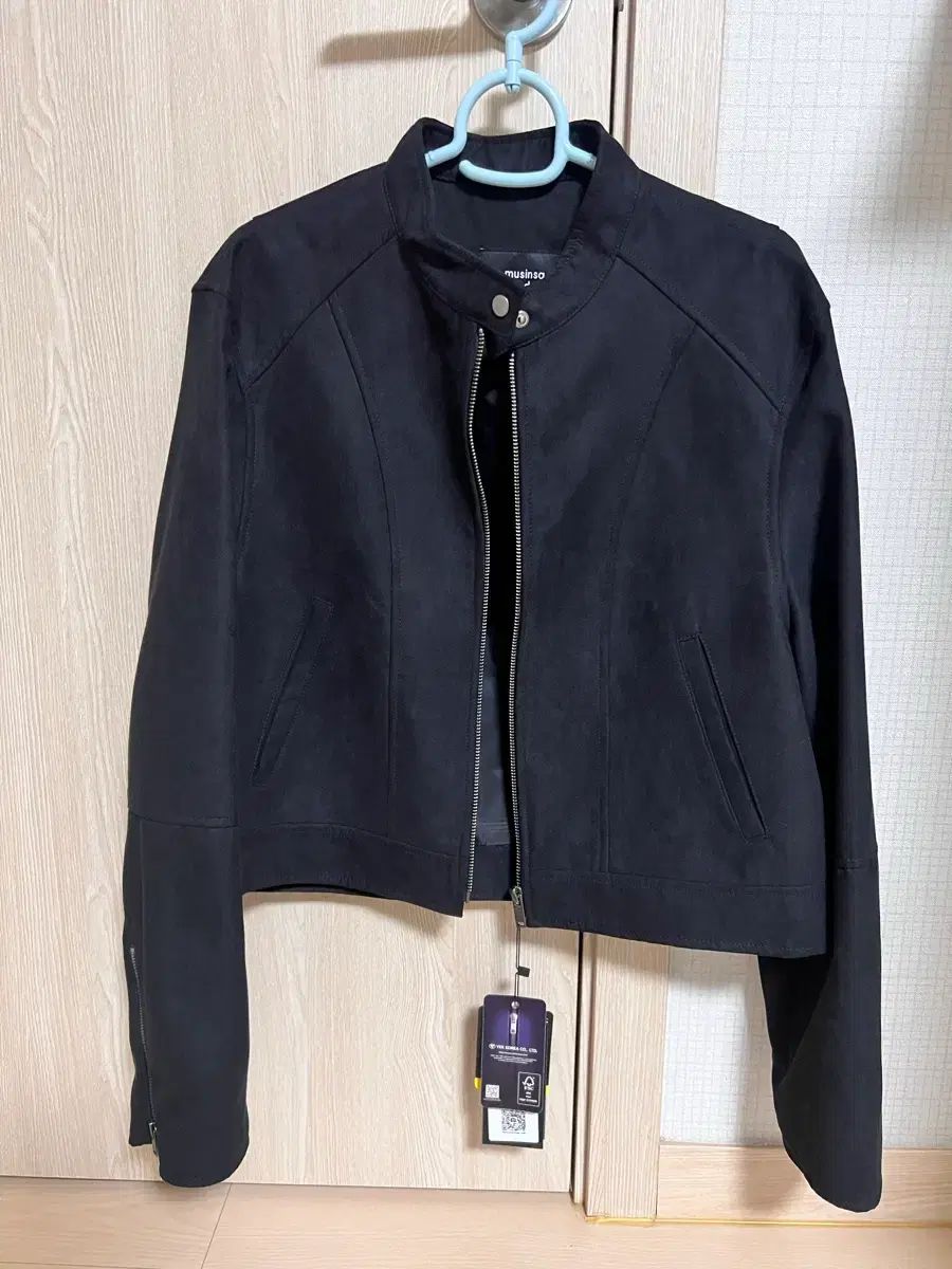 MUSINSA ムシンサ ウィメンズ シンセティック スウェード ジャケット