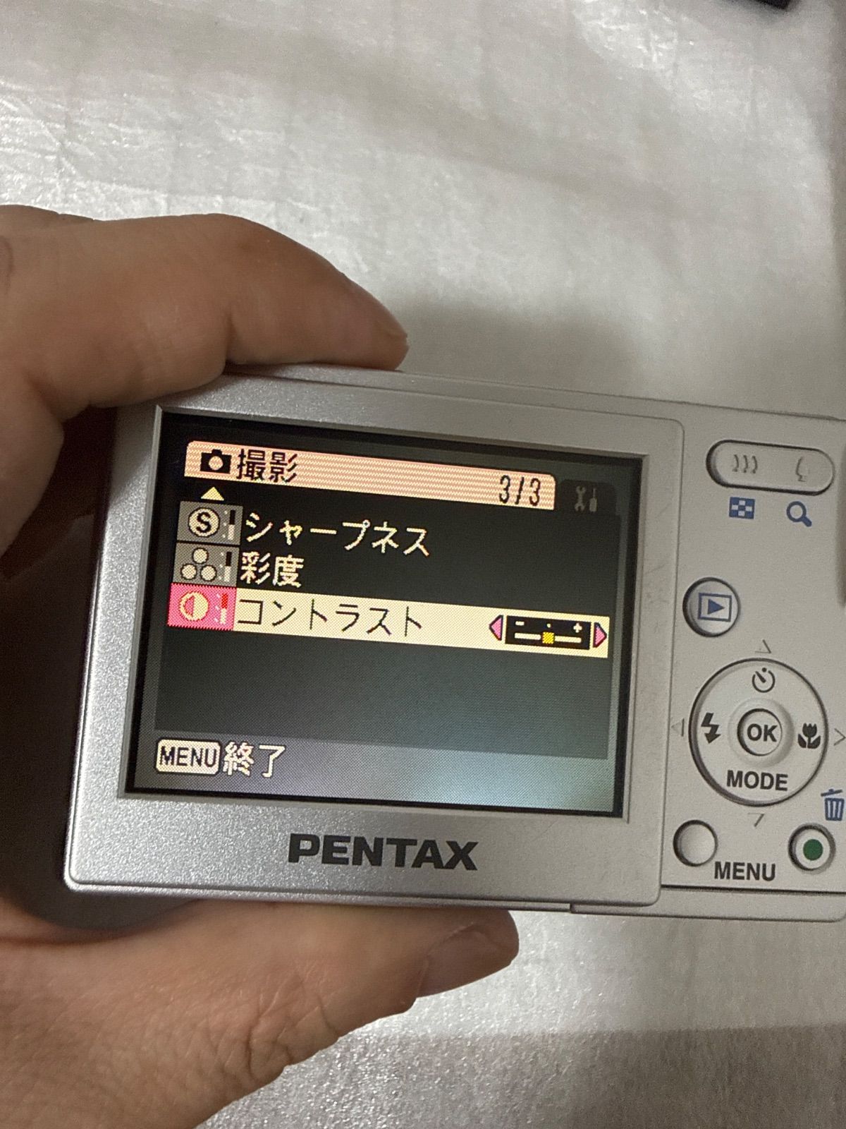 ❗️動作良好❗️デジカメ 本体 PENTAX Optio M10 - メルカリ