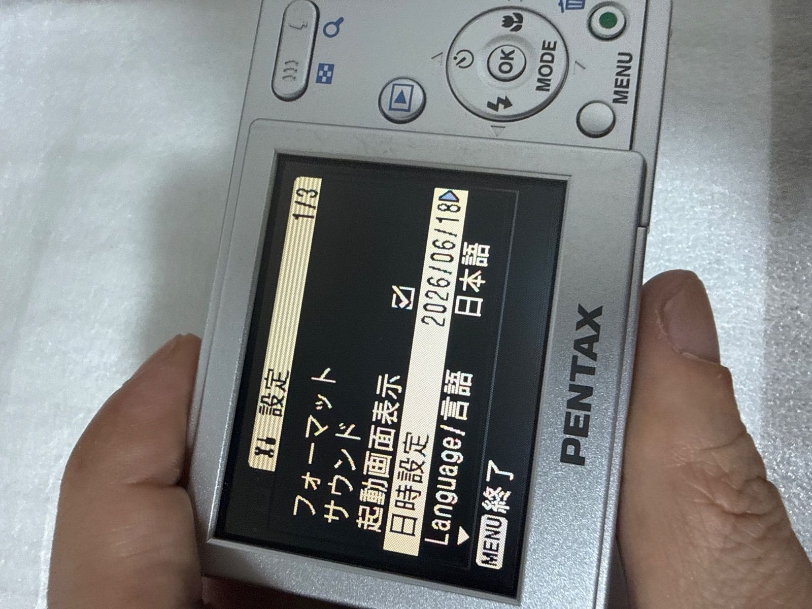 ❗️動作良好❗️デジカメ 本体 PENTAX Optio M10 - メルカリ