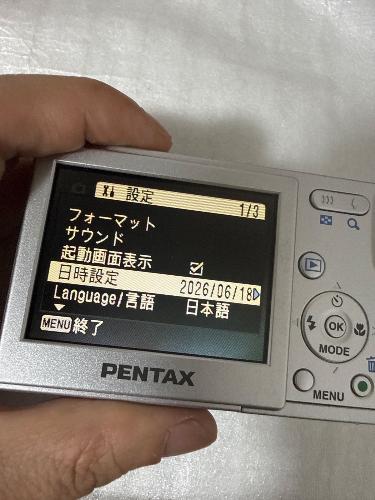 ❗️動作良好❗️デジカメ 本体 PENTAX Optio M10 - メルカリ