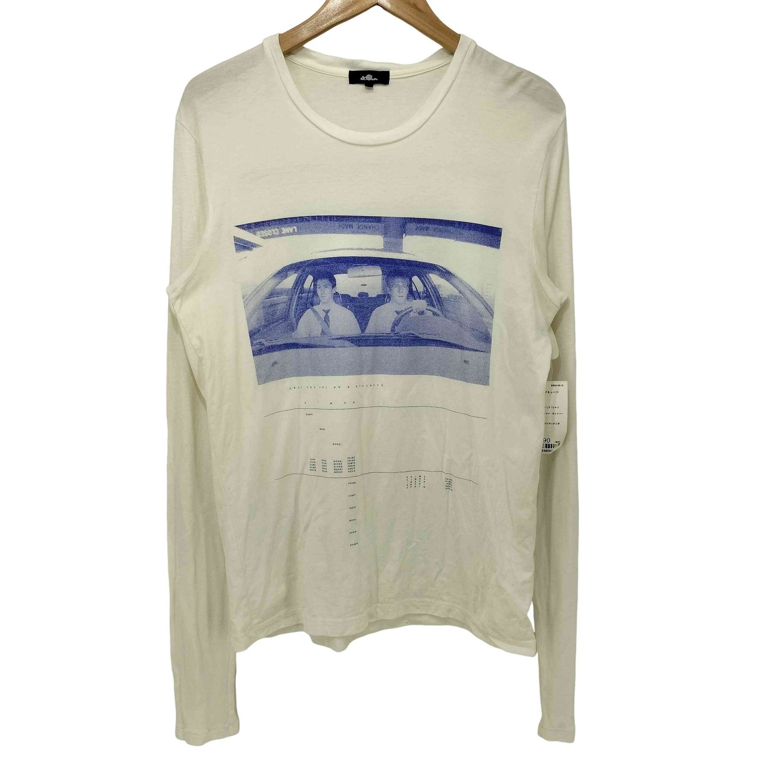 ラッドミュージシャン LAD MUSICIAN SIMPLICITY 両面プリント L/S T 