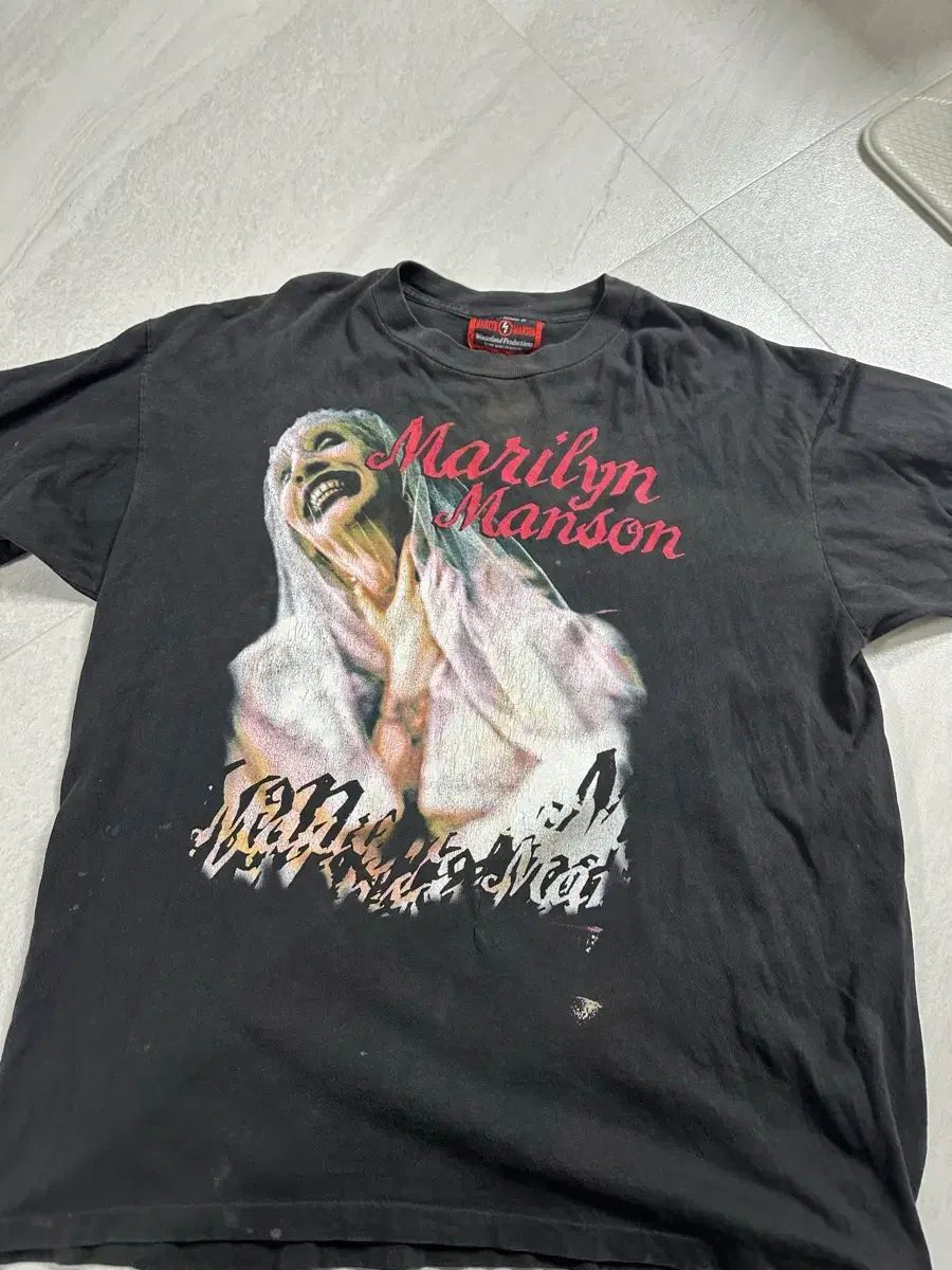 XL 90s マリリン・マンソン ヴィンテージ バンドTシャツ
