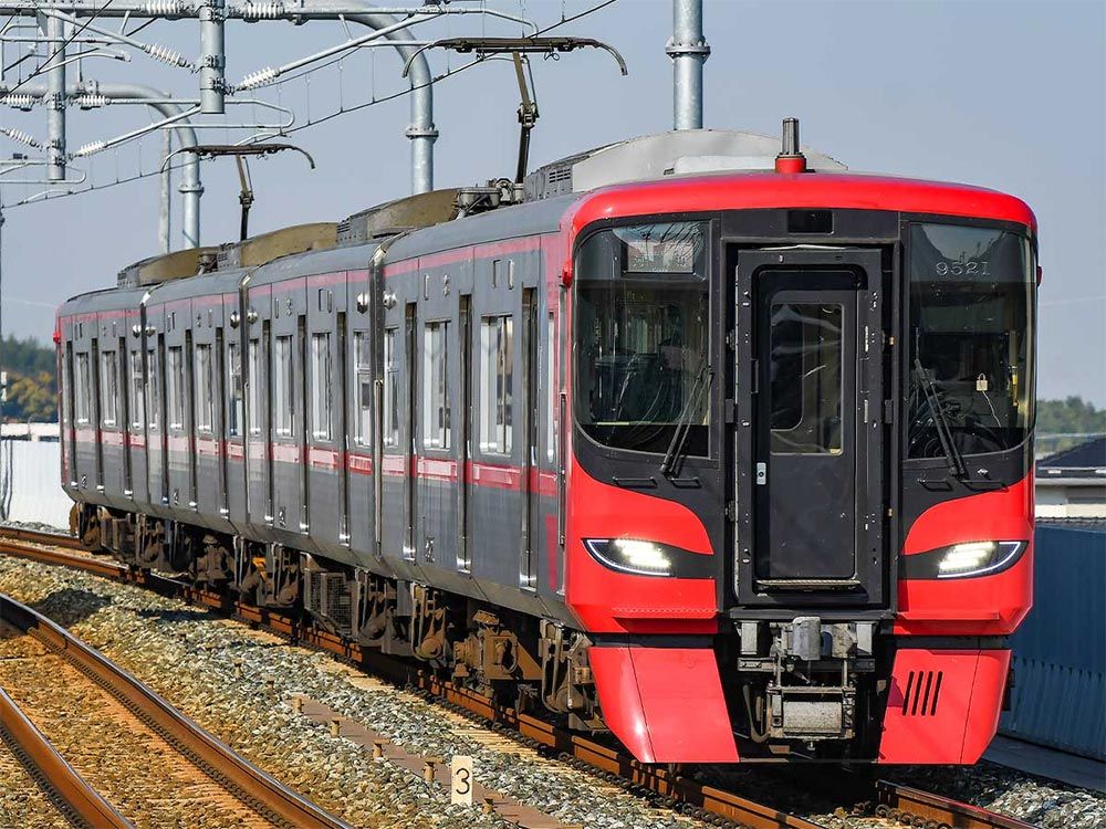 名鉄9500系（6次車）基本4両編成セット（動力付き） 【グリーンマックス・32161】 「鉄道模型 Nゲージ グリーンマックス」