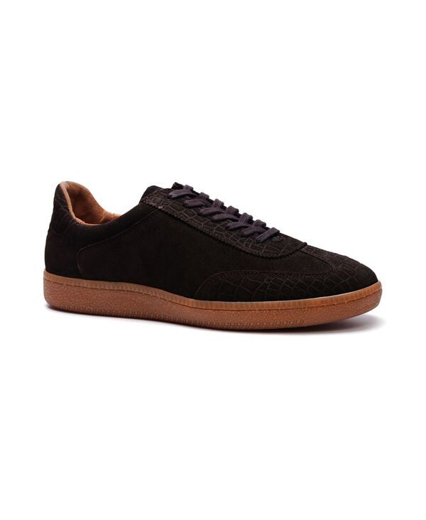 カルロスサンタナ メンズ シューズ スニーカー Carlos by Carlos Santana Mens Crosby Sneakers Dark brown suede ブラウン