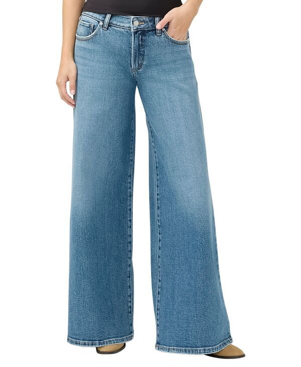 シルバー ジーンズ レディース ボトムス デニムパンツ ワイドレッグ ローライズ Silver Jeans Co Womens Low Rise UltraWide Leg Skater Jeans 21,286円