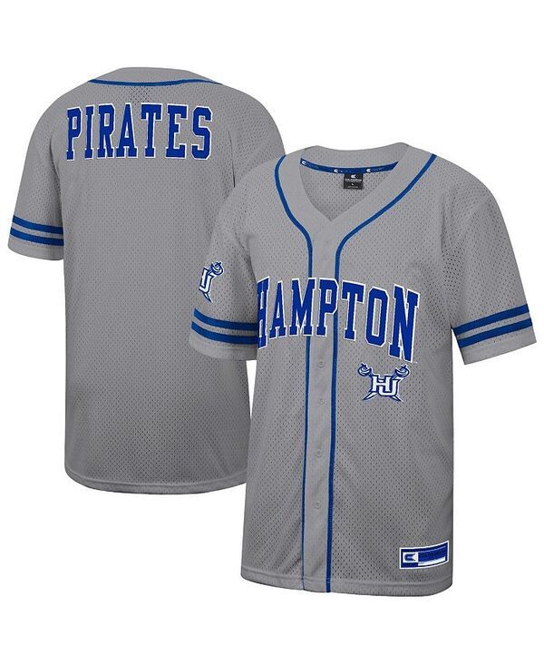 コロシアム メンズ トップス シャツ ジャージー Colosseum Mens Gray Hampton Pirates Free Spirited Baseball Jersey Gray グレー
