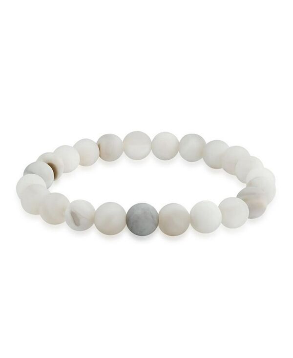 ブリング メンズ アクセサリー ブレスレット・バングル・アンクレット Bling Jewelry Natural Multi Color Round Beads 8MM Strand Stackabl