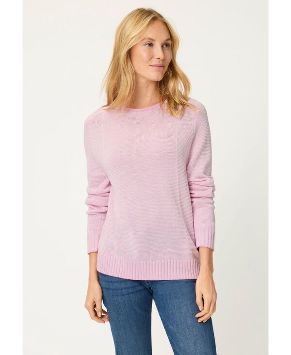 オルセン レディース アウター ニット・セーター Olsen Womens Two Tone Sweater Peony pink ピンク