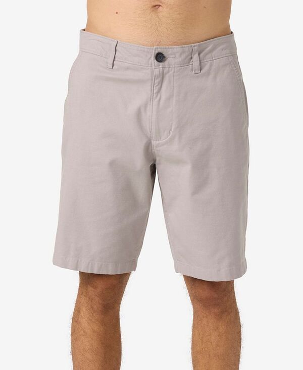 オニール メンズ ボトムス ハーフパンツ・ショーツ ショートパンツ ONeill Mens Jay Stretch 18 Shorts Light Gray グレー