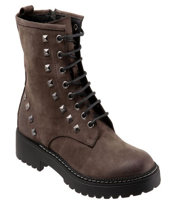 ブエノ レディース シューズ ブーツ・レインブーツ Bueno Dixie Boot Grey nubuck グレー