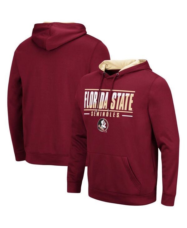 コロシアム メンズ アウター パーカー・スウェット Colosseumens Garnet Florida State Seminoleslash Stack 20 Pullover Hoodie G