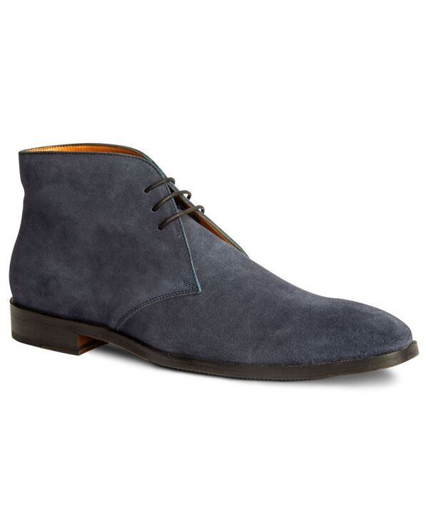 カルロスサンタナ メンズ シューズ ブーツ・レインブーツ Carlos by Carlosantana Mens Corazon Chukka Boot Deep Blue Suede ブルー