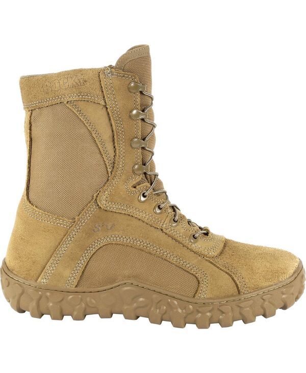 ロッキー メンズ シューズ ブーツ・レインブーツ ROCKY Mens2V Waterproof 400G Insulated Military Boot Coyote brown ブラウン