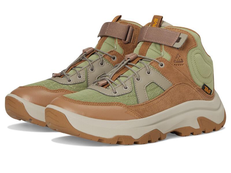 テバ レディース シューズ ブーツ・レインブーツ Teva Hurricane Daybreaker Mid RP Honey BrownSag ブラウン
