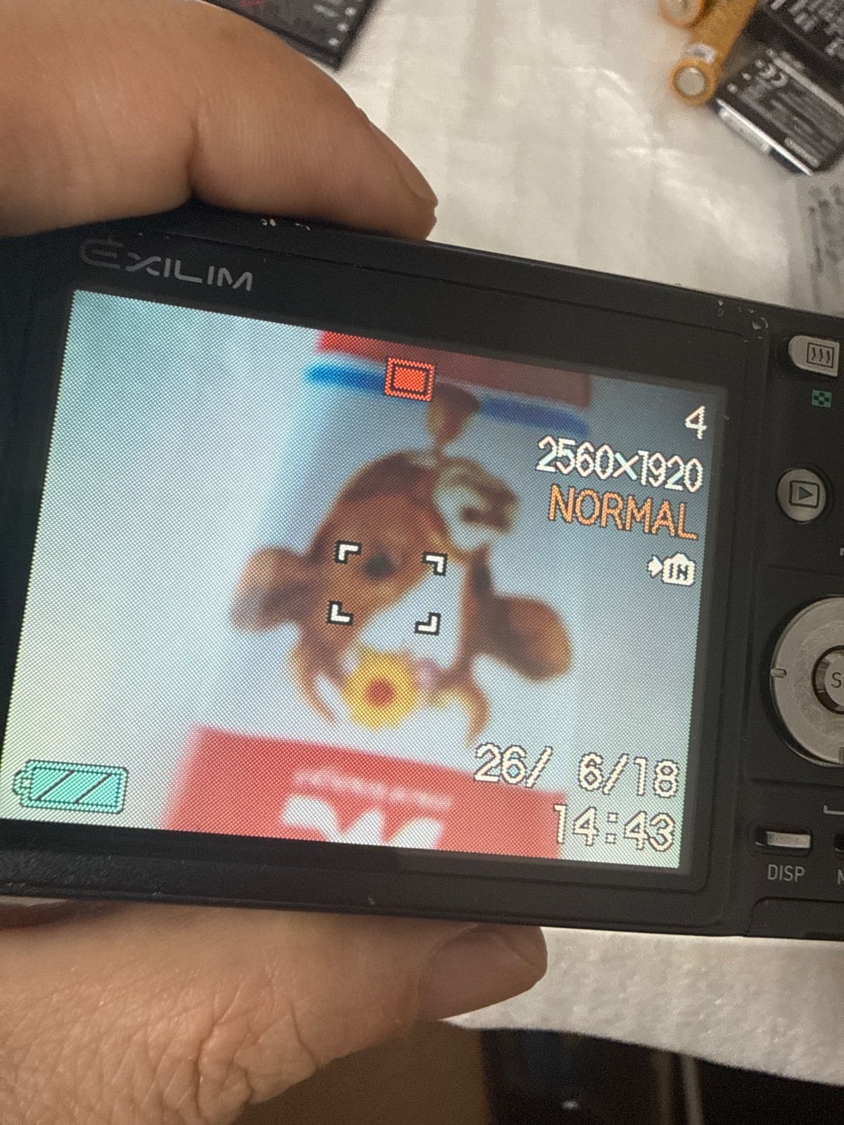 ❗️動作良好❗️デジカメ 本体 CASIO EX-Z57 - メルカリ