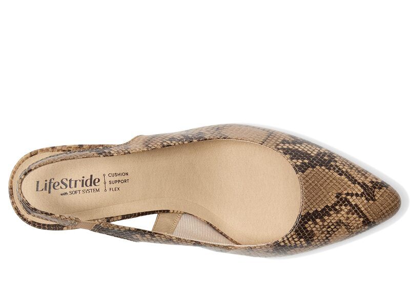 ライフストライド レディース シューズ ヒール LifeStride Annalise Slingback Shoes Taupe Multi トープ ライフストライド レディース シューズ ヒール LifeStride Annalise Slingback Shoes Taupe Multi トープ