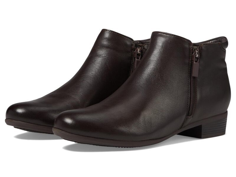 トロッターズ レディース シューズ ブーツ・レインブーツ Trotters Major Bootie Dark Brown Smoo ブラウン