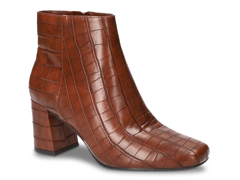 ベラヴィータ レディース シューズ ブーツ・レインブーツ Bella Vita Wilma Bootie Tan Croc Print タン