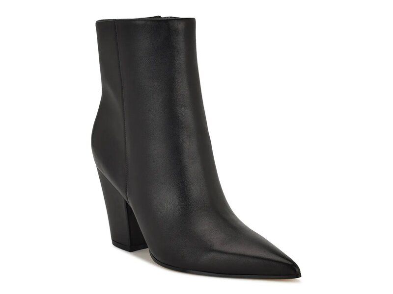 ナインウェスト レディース シューズ ブーツ・レインブーツ Nine West Ariza Bootie Black Leather ブラック
