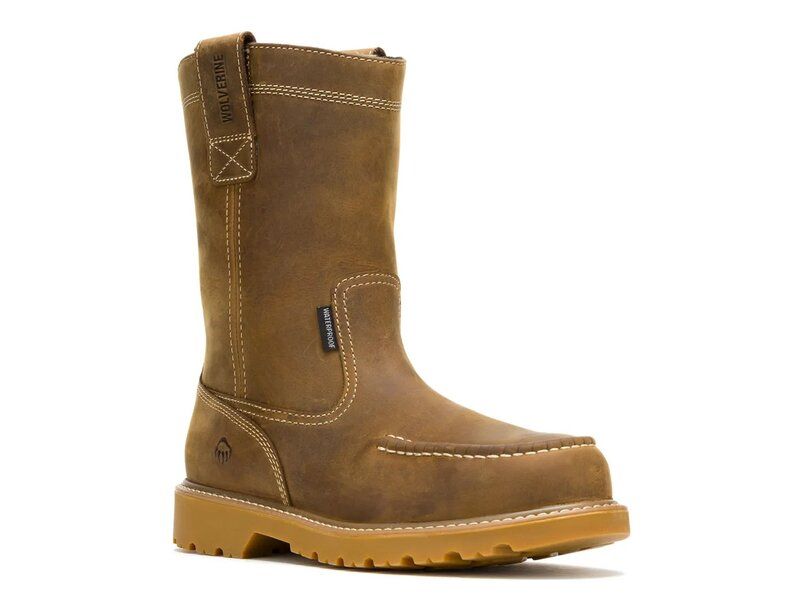 ウルヴァリン メンズ シューズ ブーツ・レインブーツ Wolverine Floorhand Work Boot Mens Light Brown ブラウン