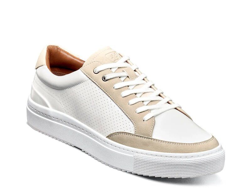 ステイシーアダムス メンズ シューズ スニーカー Stacy Adams Dorian Sneaker White ホワイト