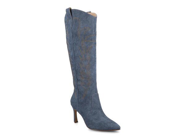 ジャーニー レディース シューズ ブーツ・レインブーツ Journee Laramie Boot Blue ブルー