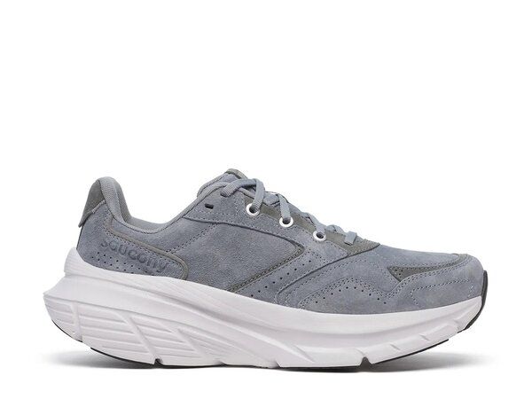 サッカニー メンズ シューズ スニーカー Saucony Guide Metro Running Shoe Mens Grey Suede グレー