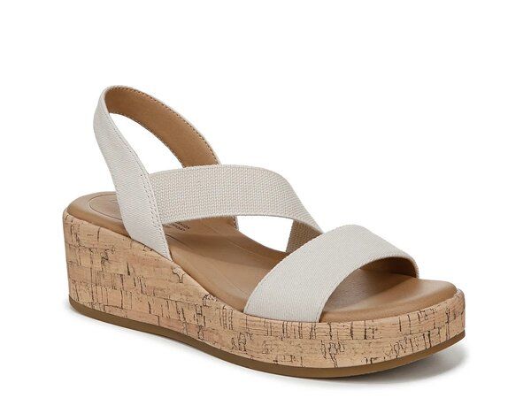 ライフストライド レディース シューズ サンダル LifeStride Odette Wedge Sandal White ホワイト