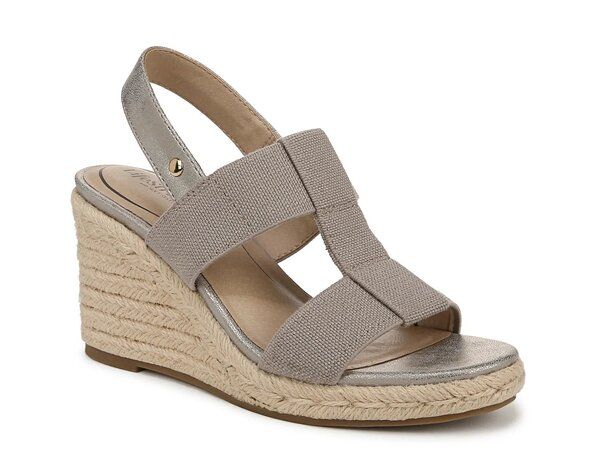ライフストライド レディース シューズ サンダル トール LifeStride Tallulah Espadrille Wedge Sandal Taupe トープ