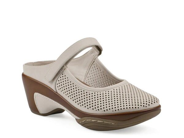 ホワイトマウンテン レディース シューズ サンダル White Mountain Vinto2 Mary Jane Clog Eggshell