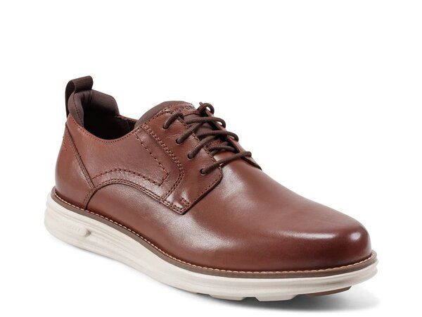 ロックポート メンズ シューズ オックスフォード Rockport Canton Oxford Brown Leather ブラウン
