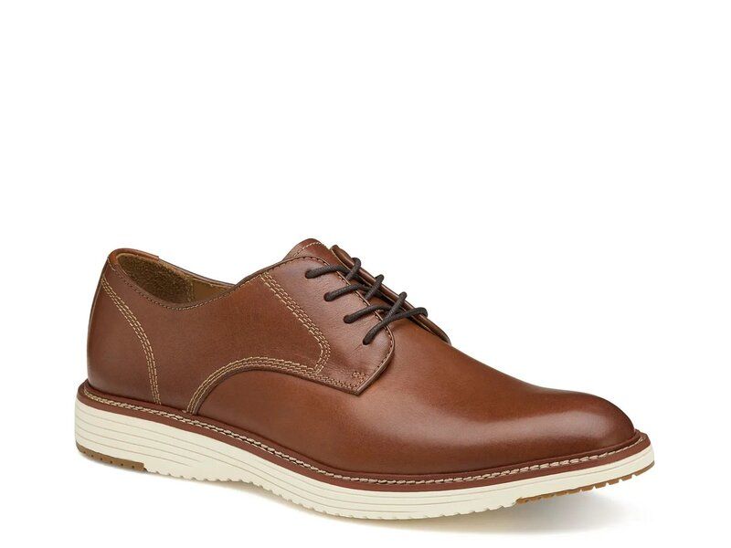 ジョンストンアンドマーフィー メンズ シューズ オックスフォード Johnston Murphy Upton Oxford Cognac