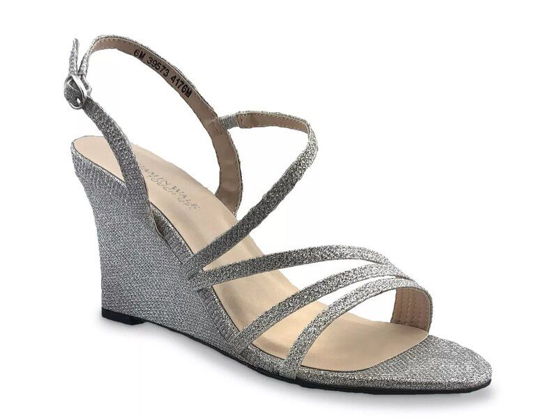 ベンジャミンウォーク レディース シューズ サンダル Touch Ups by Benjamin Walk Phyllis Wedge Sandal Silver Metallic シルバー