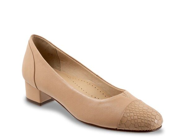 トロッターズ レディース シューズ パンプス Trotters Daisy Pump Beige Snake Print ベージュ