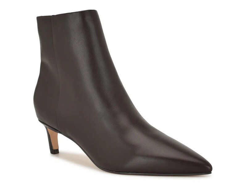 ナインウェスト レディース シューズ ブーツ・レインブーツ Nine West Brite Bootie Dark Brown ブラウン