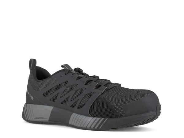 リーボック レディース シューズ スニーカー Reebok Work Fusion Flexweave Composite Toe Work Sneaker Womens Black ブラック