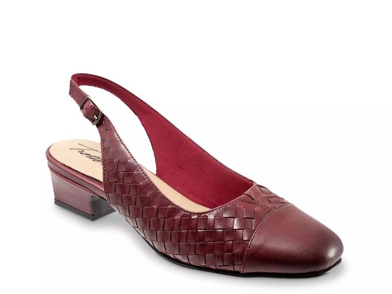 トロッターズ レディース シューズ サンダル Trotters Dea Pump Burgundy バーガンディ
