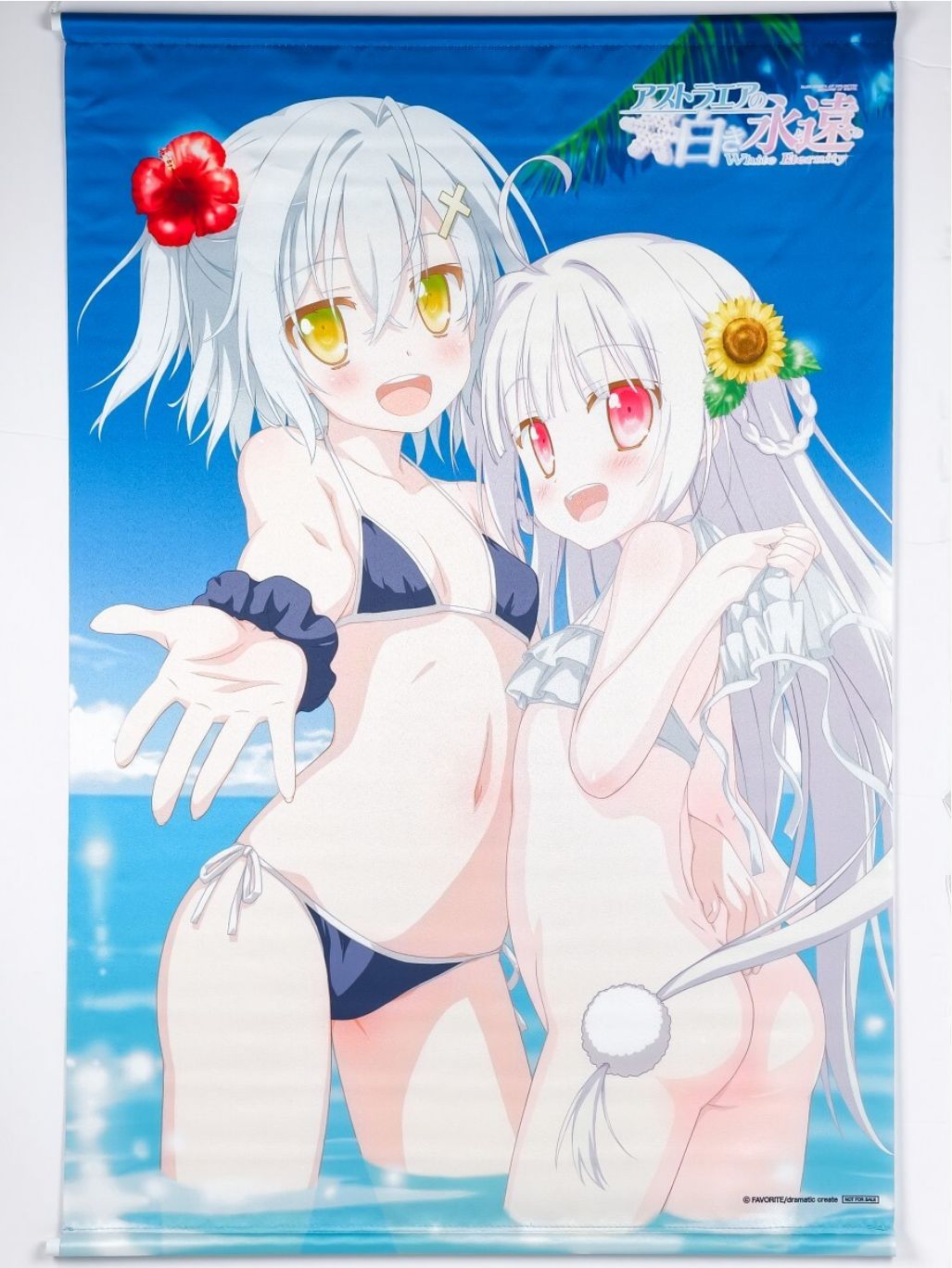 FAVORITE PS Vita アストラエアの白き永遠 White Eternity ソフマップ特典 雪々＆螢りんね B2タペストリー 司田カズヒロ