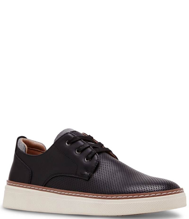 スティーブ マデン メンズ シューズ ドレスシューズ スニーカー レース レザー Steve Madden Mens Ormani Perforated Leather Lace Up Sneaker