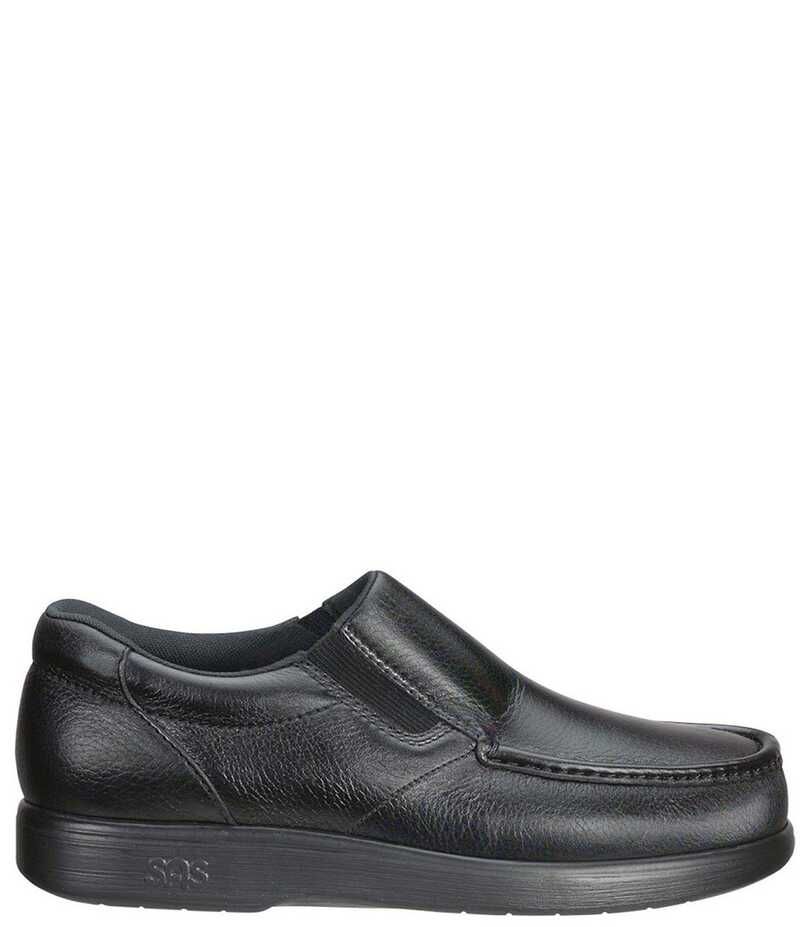 サス メンズ シューズ スリッポン・ローファー ローファー SAS Mens Side Gore SlipOn Loafers Black ブラック