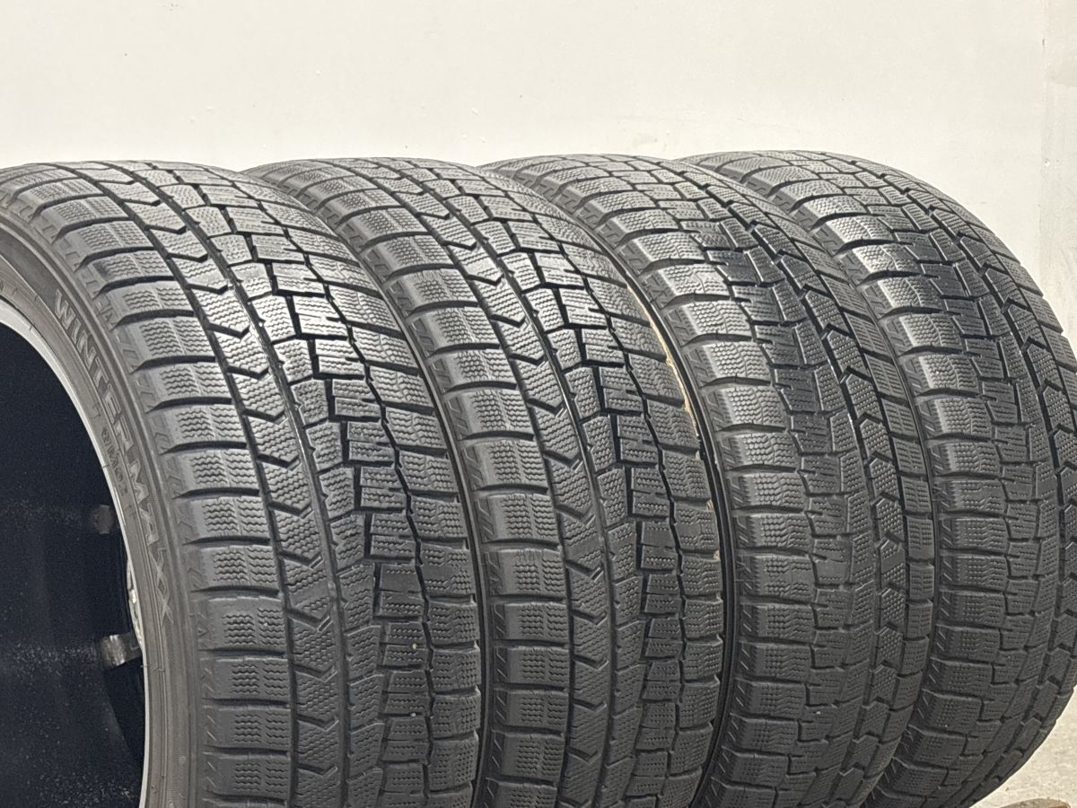 美品 バリ溝】G-SPEED 17in 7J +38 PCD114.3 ダンロップ ウインター