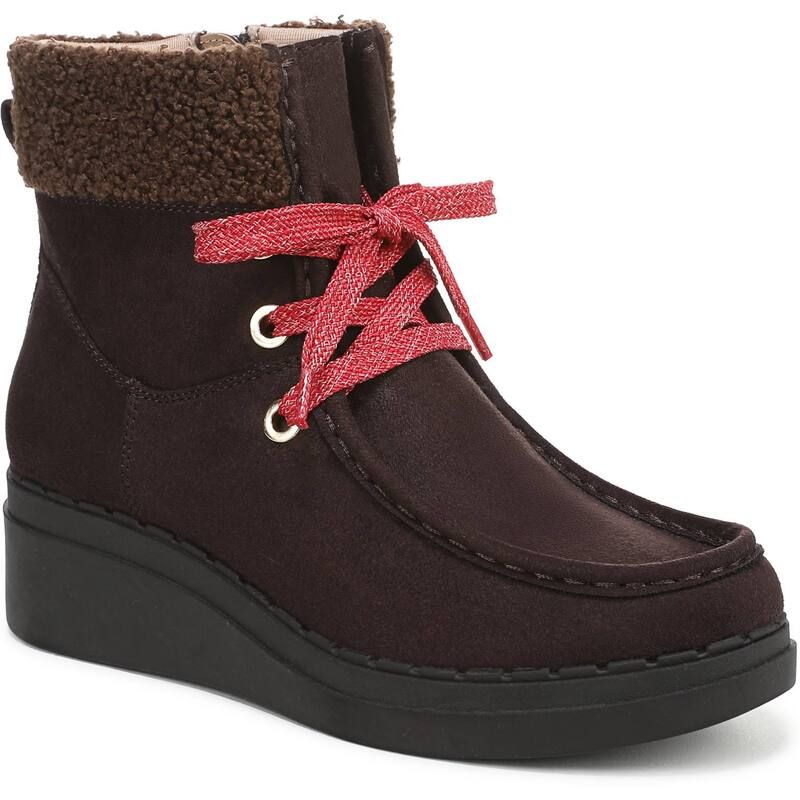 ライフストライド レディース シューズ ブーツ・レインブーツ LifeStridevon Womens Zip Short Boots Dark Chocolate チョコレート