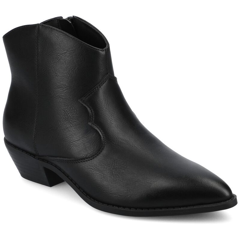 ジャーニー レディース シューズ ブーツ・レインブーツ アンクル Journee Taliah Womens Ankle Booties Black ブラック