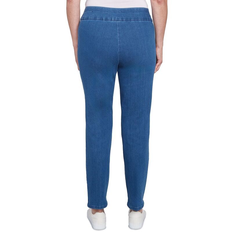 アルフレッド ダナー レディース ボトムス カジュアルパンツ デニム Womens Alfredunner Super Stretch PullOn StraightLeg Denim Pants L