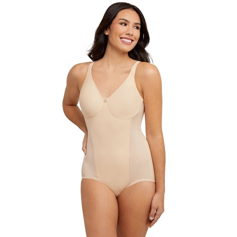 バリ レディース ボトムス カジュアルパンツ ミニ ボディースーツ Bali Passion For Comfort Minimizing Bodysuit DF1009 Softaupe トープ