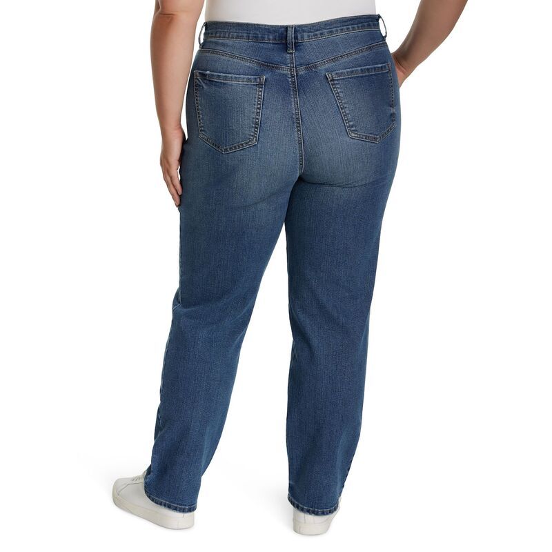 グロリアバンデービルト レディース ボトムス デニムパンツ プラスサイズ ジーンズ Plusize Gloria Vanderbilt Amanda Classic Jeans Rinse Noir