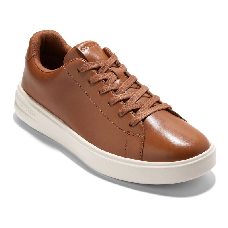 コールハーン メンズ シューズ スニーカー Cole Haan Grand Court Mensneakers British Tan Ivory アイボリー