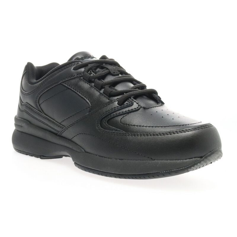 プロペット レディース シューズ スニーカー レザー Propet Lifewalker Womens Leather Sport Sneakers Black ブラック