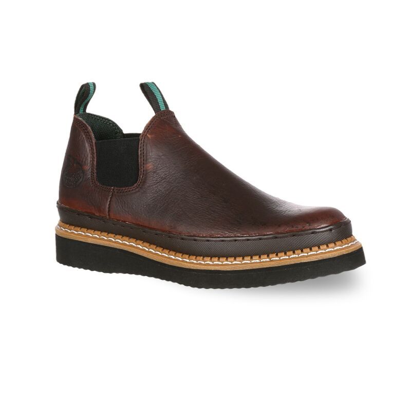 ジョージアブーツ メンズ シューズ ブーツ・レインブーツ Georgia Boots Romeo Wedge Mens Work Shoesoggy Brown ブラウン