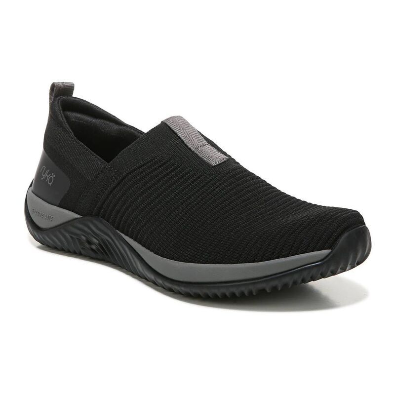 ライカ レディース シューズ スニーカー ニット Ryka Echo Knit Womenslipon Sneakers Black Gray ブラック